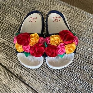 Janie and Jack Flower Sandals